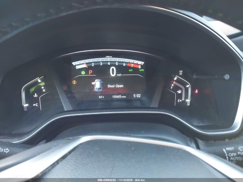 2018 Honda Cr-V Touring VIN: 7FARW2H98JE000842 Lot: 43665228