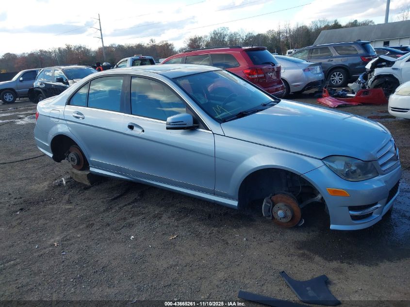 2013 Mercedes-Benz C 250 Sport VIN: WDDGF4HB0DR270539 Lot: 43665261