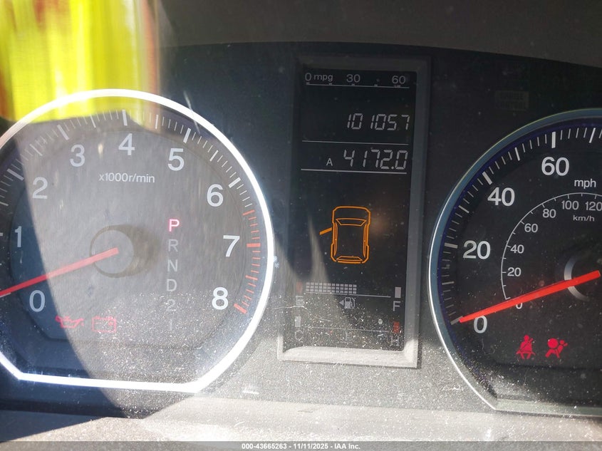 2008 Honda Cr-V Lx VIN: JHLRE38348C004767 Lot: 43665263