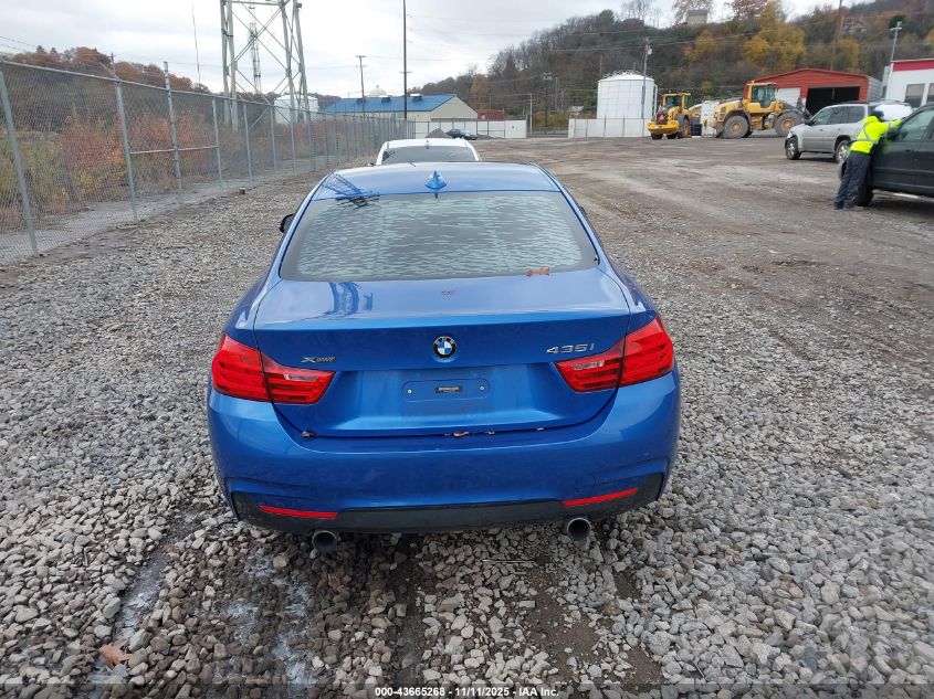 2015 BMW 435I xDrive VIN: WBA3R5C5XFK371961 Lot: 43665268