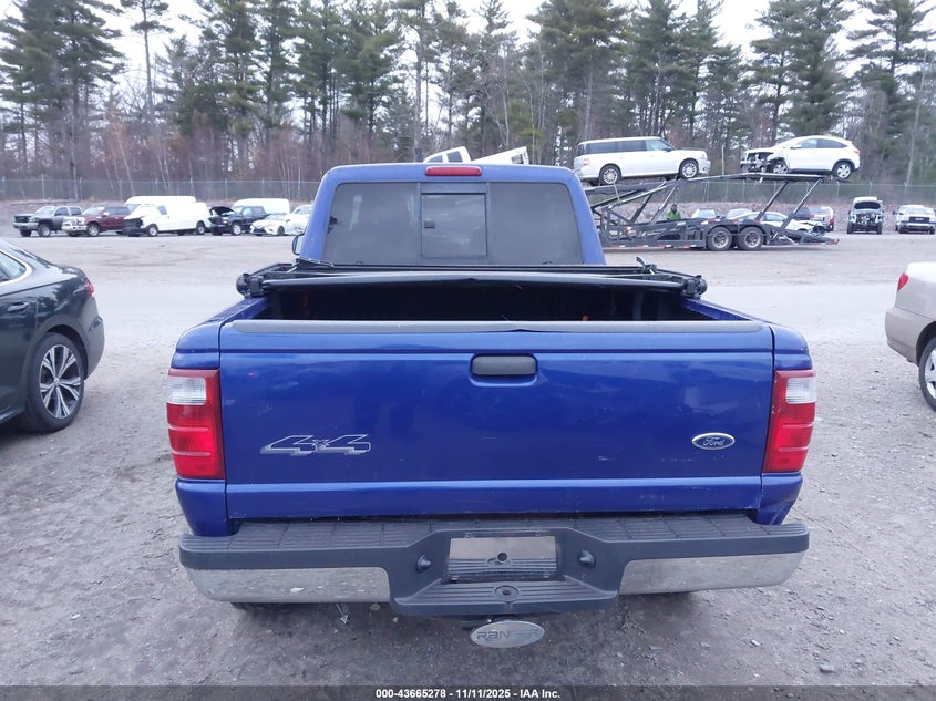 2004 Ford Ranger Xlt VIN: 1FTZR15E04TA10541 Lot: 43665278