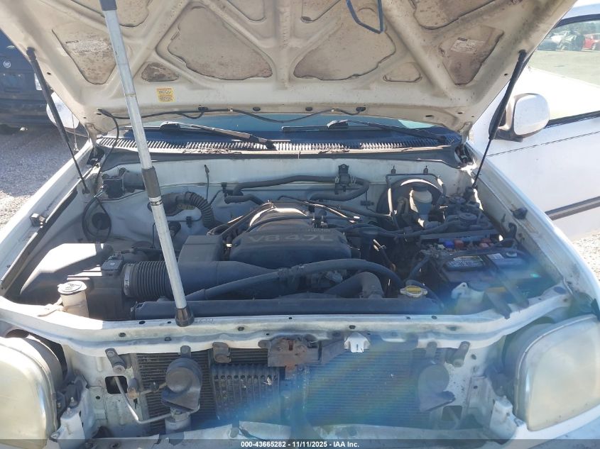 2002 Toyota Tundra Sr5 V8 VIN: 5TBRT34122S325177 Lot: 43665282