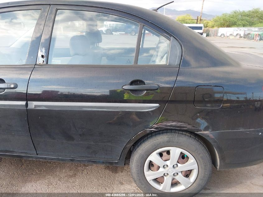 2009 Hyundai Accent Gls VIN: KMHCM46C79U297778 Lot: 43665296