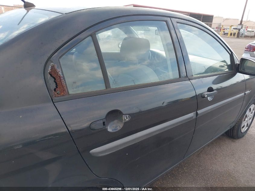 2009 Hyundai Accent Gls VIN: KMHCM46C79U297778 Lot: 43665296