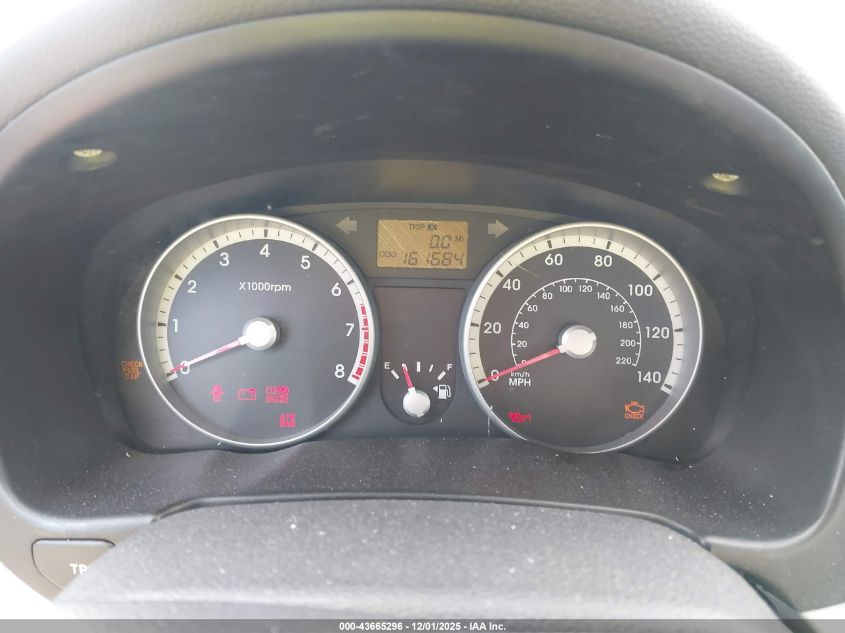 2009 Hyundai Accent Gls VIN: KMHCM46C79U297778 Lot: 43665296