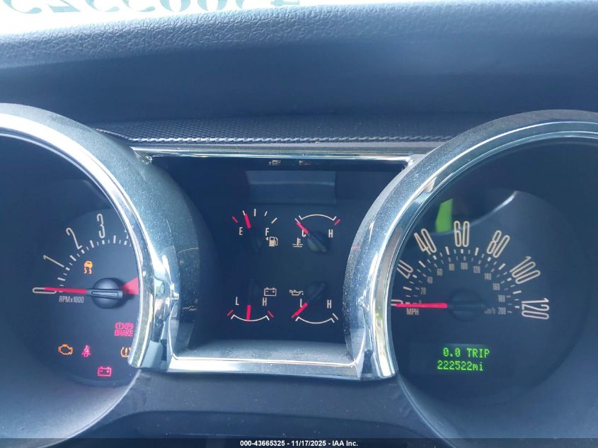 2007 Ford Mustang V6 Deluxe/V6 Premium VIN: 1ZVHT80N775352541 Lot: 43665325