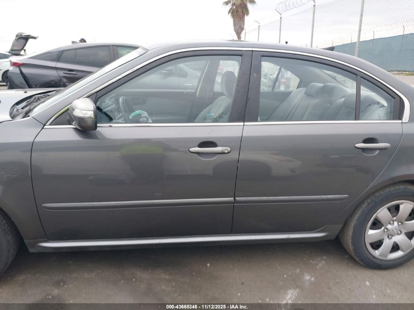 2009 Kia Optima Lx VIN: KNAGE228X95333611 Lot: 43665346