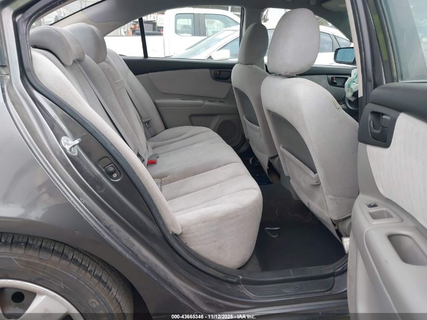 2009 Kia Optima Lx VIN: KNAGE228X95333611 Lot: 43665346