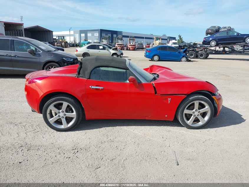 2008 Pontiac Solstice VIN: 1G2MB35B88Y122291 Lot: 43665370