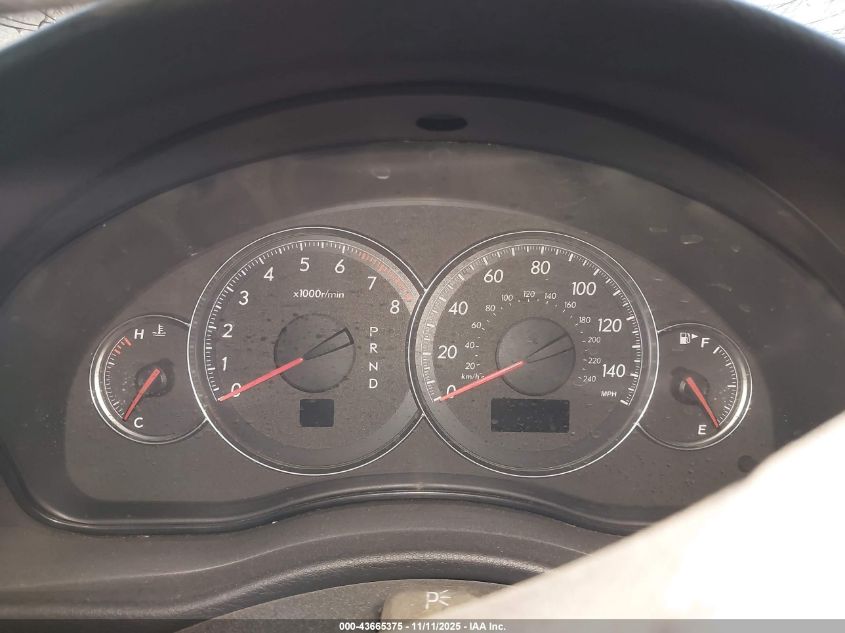 2009 Subaru Legacy 2.5I VIN: 4S3BL616097212391 Lot: 43665375