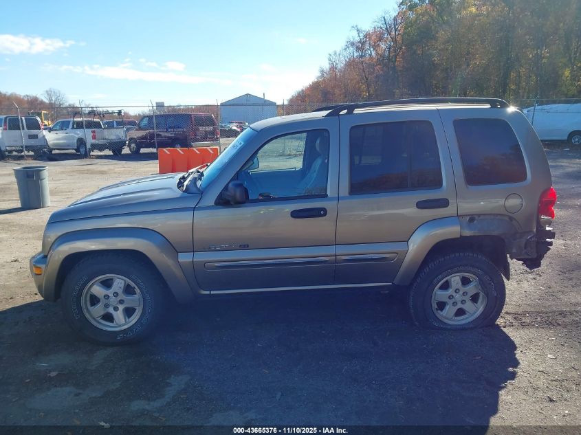 2003 Jeep Liberty Limited Edition VIN: 1J4GL58K43W661678 Lot: 43665376
