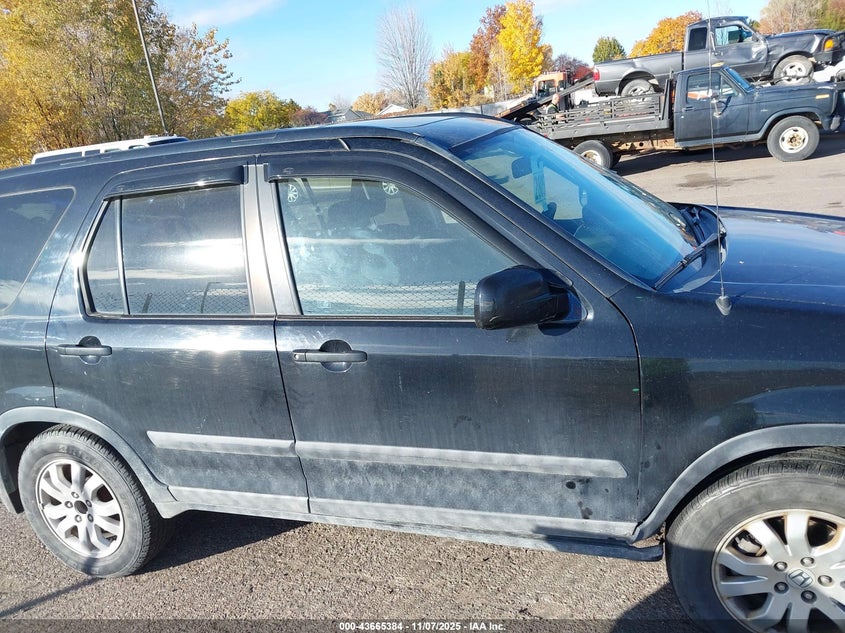 2005 Honda Cr-V Ex VIN: SHSRD78855U301430 Lot: 43665384