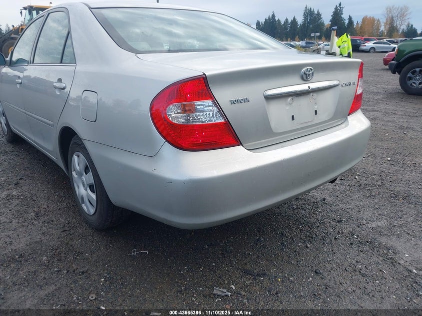2004 Toyota Camry Le VIN: 4T1BE32K54U938032 Lot: 43665386
