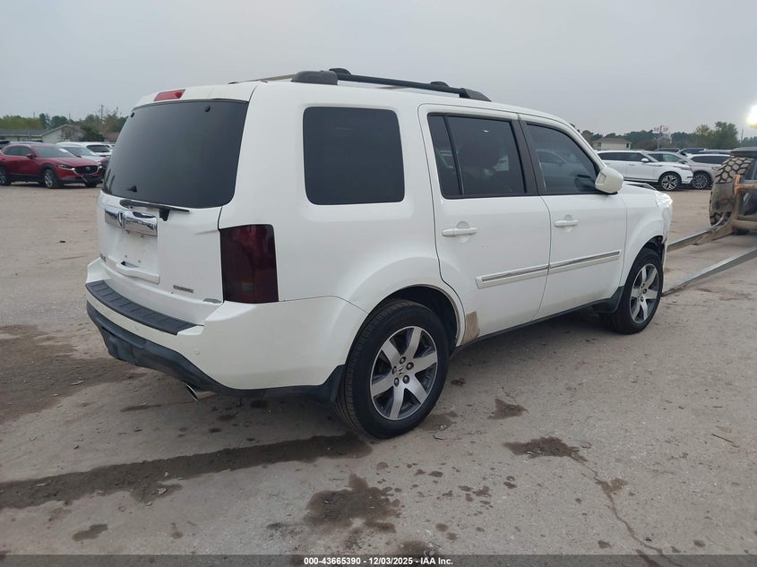 Vin: 5fnyf3h95cb027738, lot: 44160615, honda pilot touring 20124