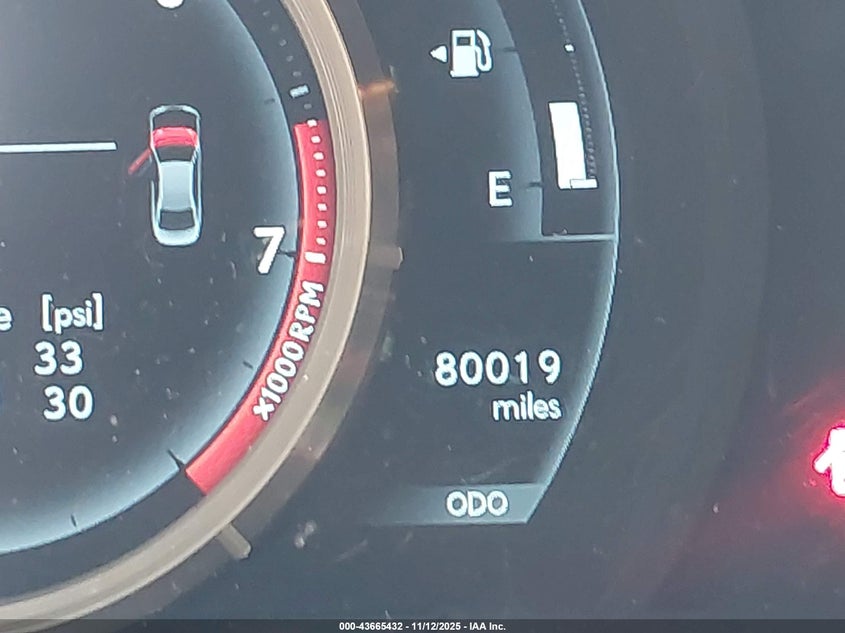 2014 Lexus Is 250 VIN: JTHBF1D26E5030797 Lot: 43665432