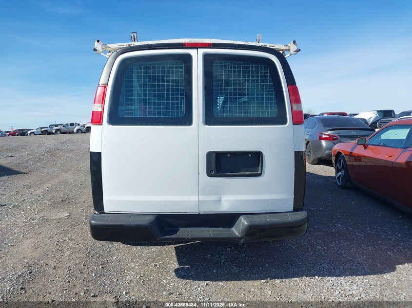 2016 Chevrolet Express 2500 Work Van VIN: 1GCWGAFF2G1167875 Lot: 43665484