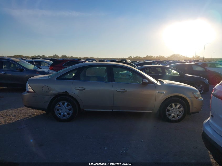 2008 Ford Taurus Sel VIN: 1FAHP27W08G106686 Lot: 43665488