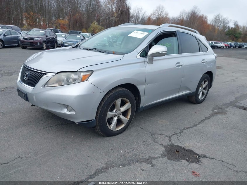 2T2BK1BA3AC047752 2010 LEXUS RX photo no. 2