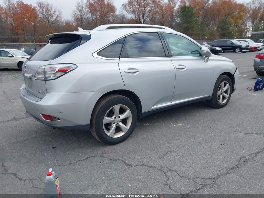 2T2BK1BA3AC047752 2010 LEXUS RX photo no. 4