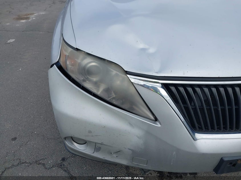 2T2BK1BA3AC047752 2010 LEXUS RX photo no. 6