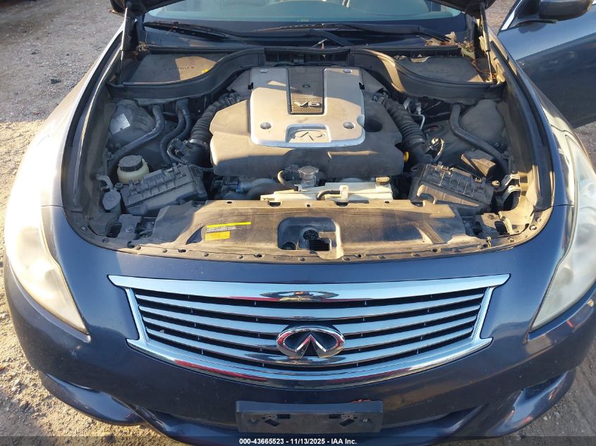 2011 Infiniti G25X VIN: JN1DV6AR0BM650433 Lot: 43665523