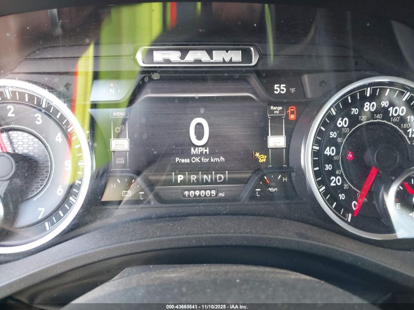 2022 Ram 1500 Laramie 4X4 5'7 Box VIN: 1C6SRFJT3NN283361 Lot: 43665541