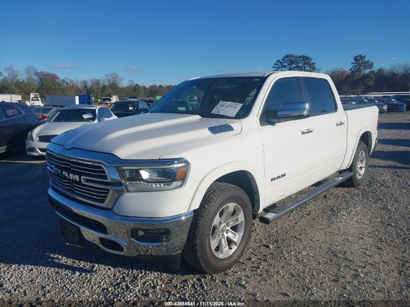 2022 Ram 1500 Laramie 4X4 5'7 Box VIN: 1C6SRFJT3NN283361 Lot: 43665541
