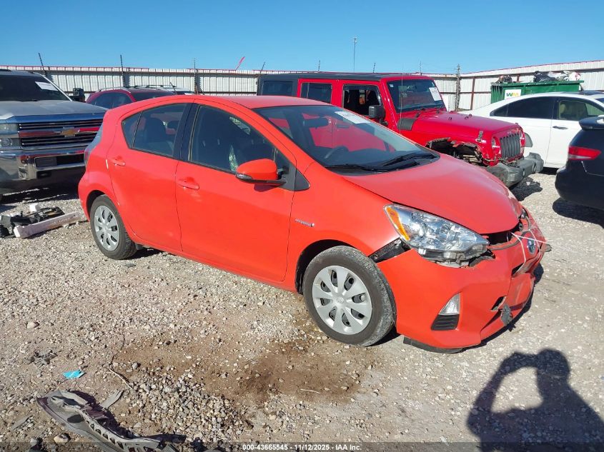 TOYOTA PRIUS C TWO