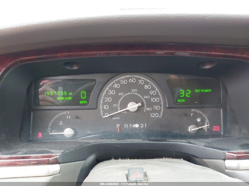 2005 Lincoln Town Car Signature VIN: 1LNHM81W95Y615580 Lot: 43665550