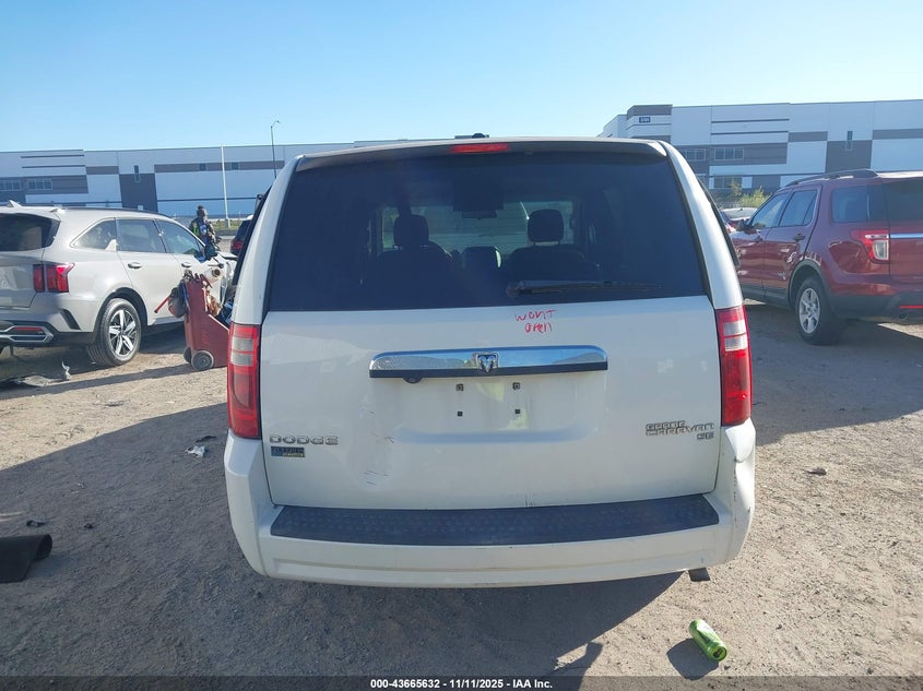 2008 Dodge Grand Caravan Sxt VIN: 2D8HN54P38R837479 Lot: 43665632