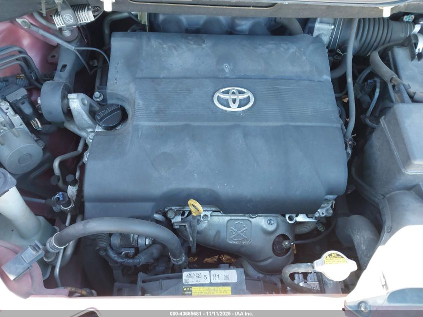 2011 Toyota Sienna Xle V6 VIN: 5TDYK3DC4BS108947 Lot: 43665681