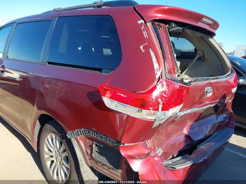 2011 Toyota Sienna Xle V6 VIN: 5TDYK3DC4BS108947 Lot: 43665681