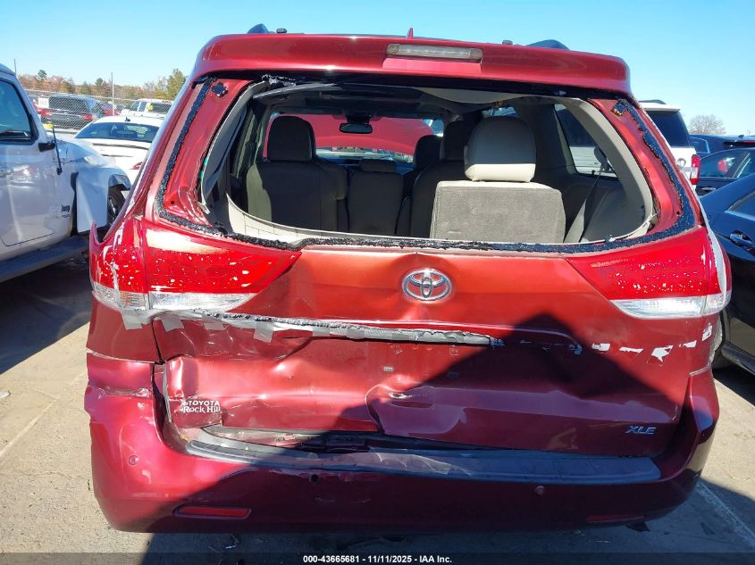 2011 Toyota Sienna Xle V6 VIN: 5TDYK3DC4BS108947 Lot: 43665681