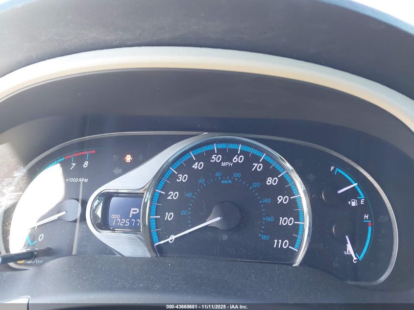 2011 Toyota Sienna Xle V6 VIN: 5TDYK3DC4BS108947 Lot: 43665681