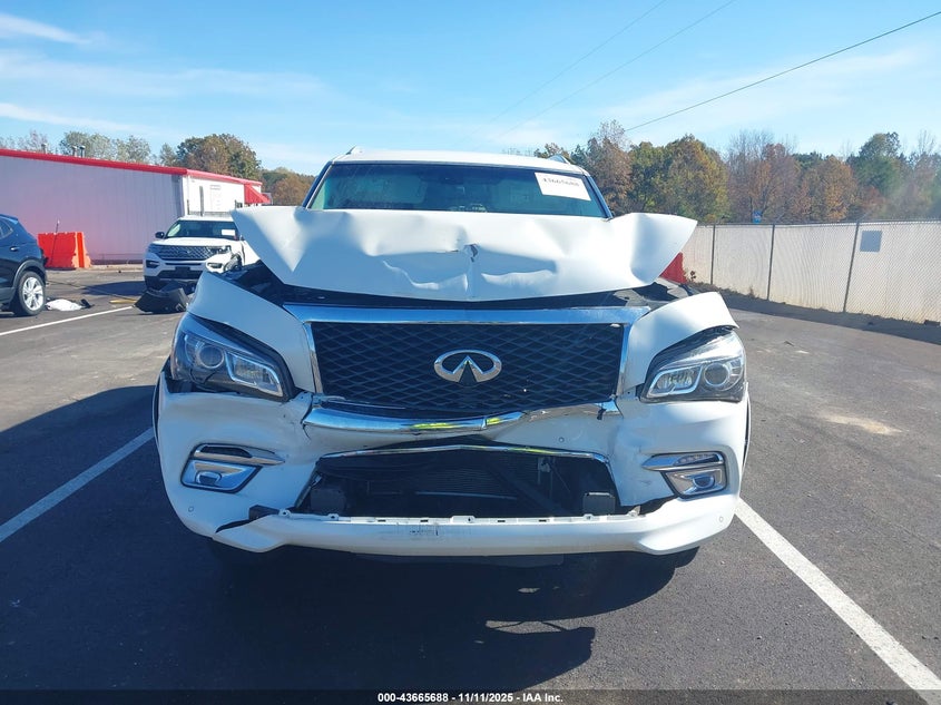 2017 Infiniti Qx80 VIN: JN8AZ2NF1H9642595 Lot: 43665688