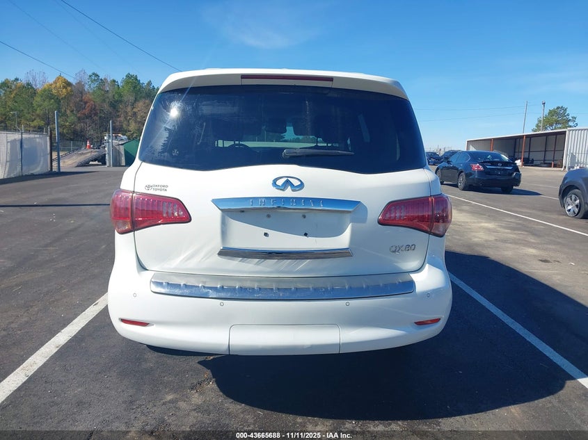 2017 Infiniti Qx80 VIN: JN8AZ2NF1H9642595 Lot: 43665688