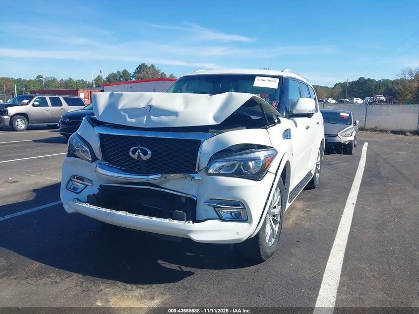 2017 Infiniti Qx80 VIN: JN8AZ2NF1H9642595 Lot: 43665688