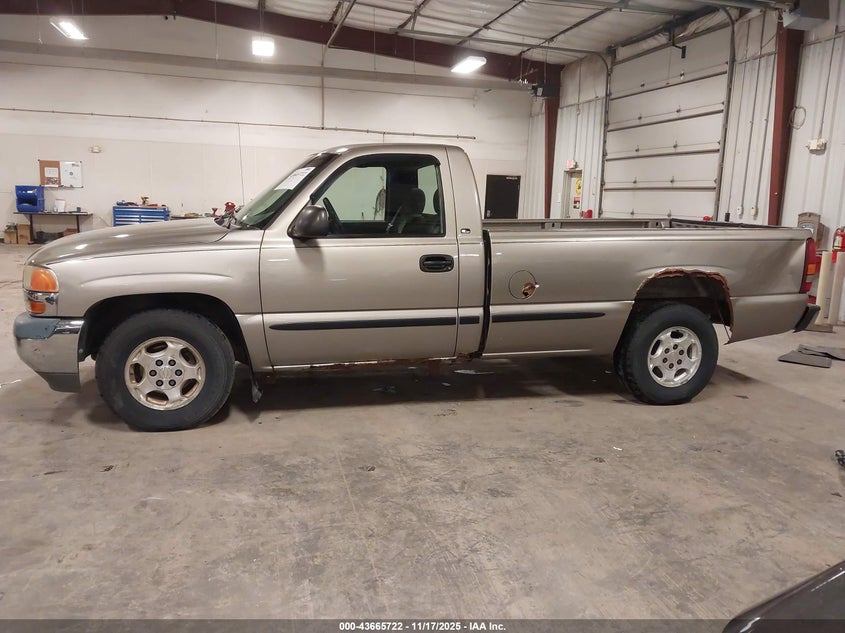 1999 GMC Sierra 1500 Sl VIN: 1GTEC14W9XE552112 Lot: 43665722