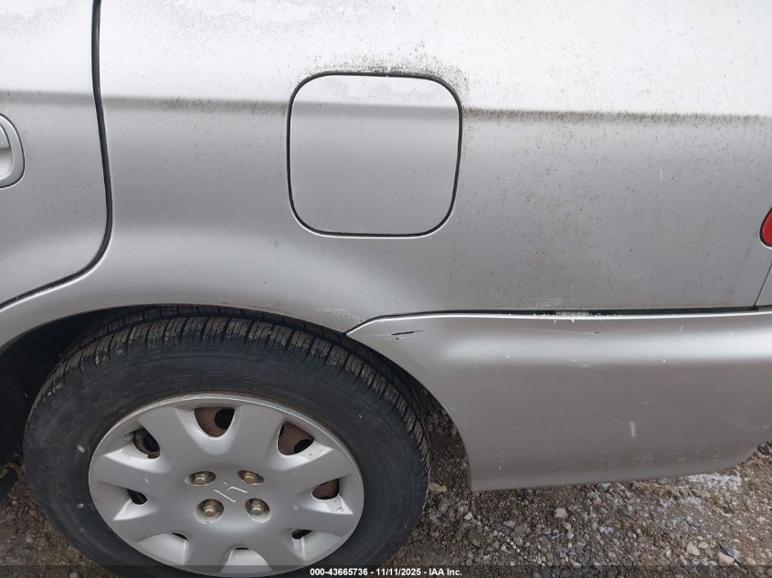 1999 Honda Civic Value Package VIN: 2HGEJ6613XH584231 Lot: 43665736