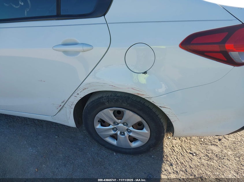 2017 KIA FORTE LX - 3KPFK4A71HE069760