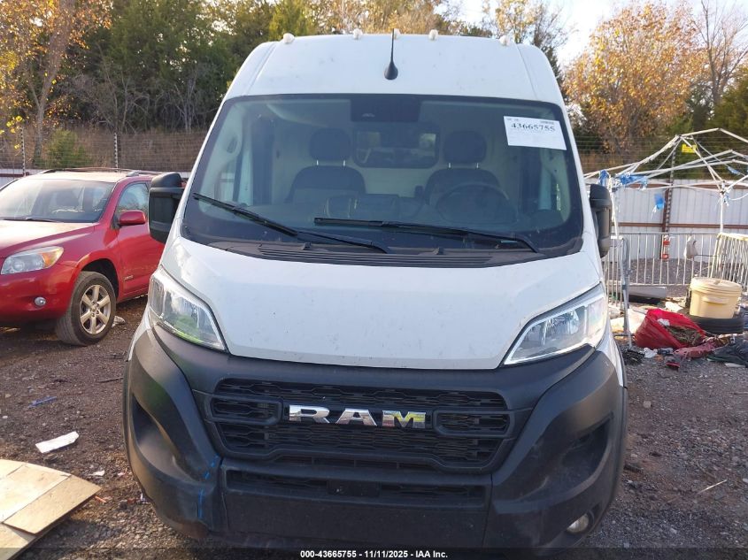 2024 Ram Promaster 2500 Tradesman High Roof 159 Wb W/Pass Seat VIN: 3C6LRVDG3RE150574 Lot: 43665755