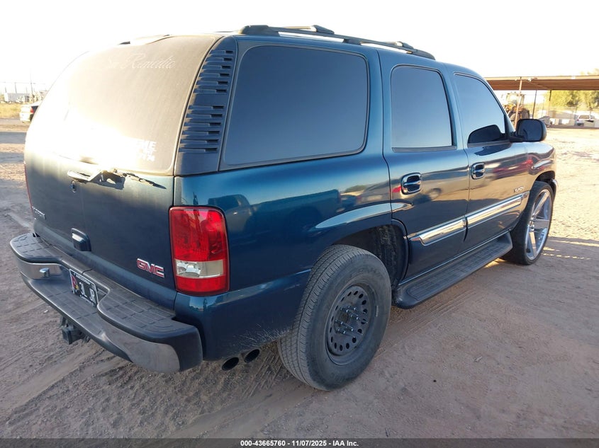 1GKEC13T45R147521 2005 GMC YUKON photo no. 4