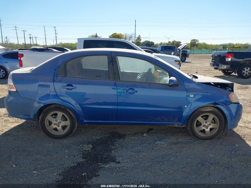 2007 Chevrolet Aveo Lt VIN: KL1TG56617B161772 Lot: 43665765