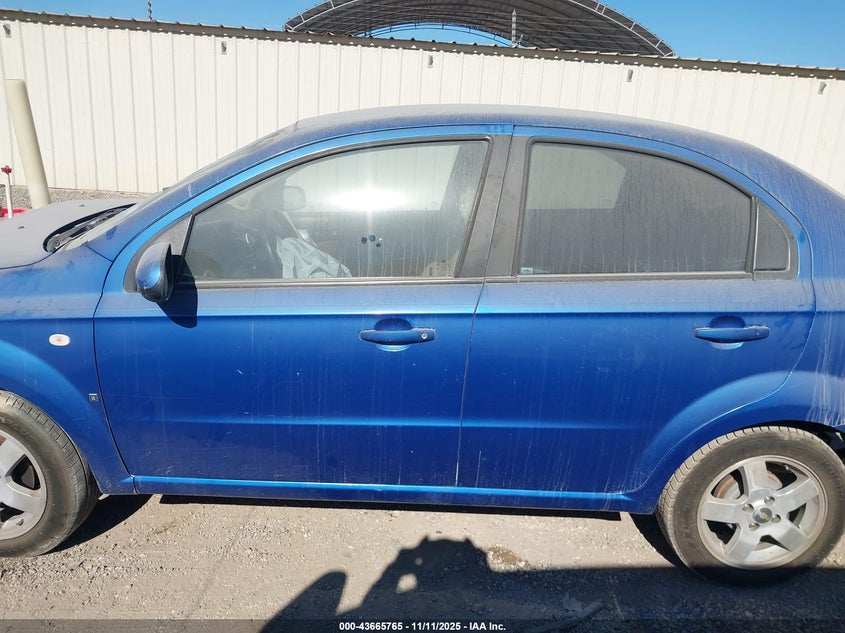 2007 Chevrolet Aveo Lt VIN: KL1TG56617B161772 Lot: 43665765