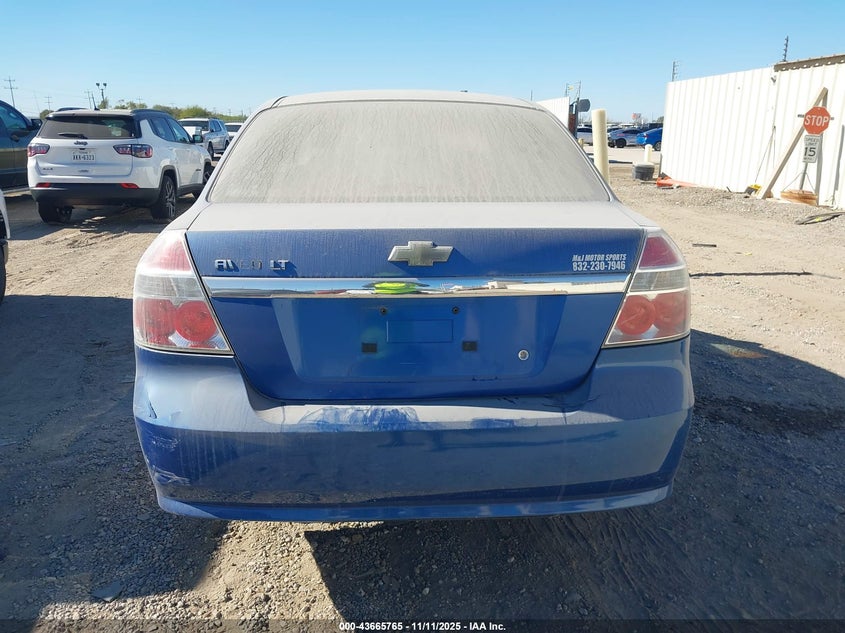 2007 Chevrolet Aveo Lt VIN: KL1TG56617B161772 Lot: 43665765