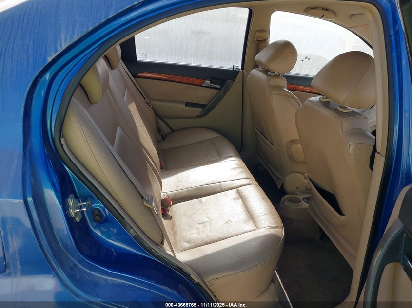 2007 Chevrolet Aveo Lt VIN: KL1TG56617B161772 Lot: 43665765