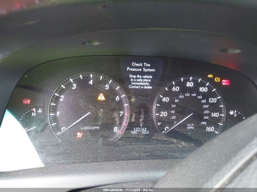 2008 Lexus Ls 460 VIN: JTHBL46F885076467 Lot: 43665846