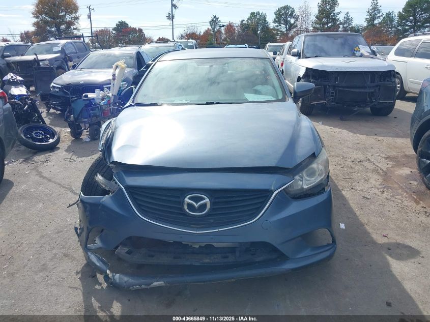 2015 Mazda Mazda6 I Touring VIN: JM1GJ1V56F1221126 Lot: 43665849