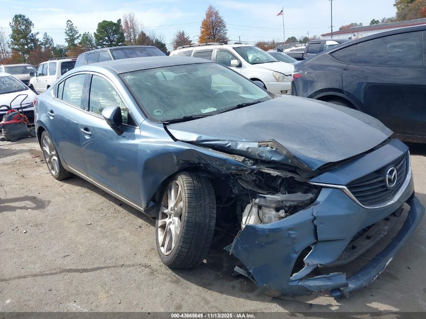 2015 Mazda Mazda6 I Touring VIN: JM1GJ1V56F1221126 Lot: 43665849