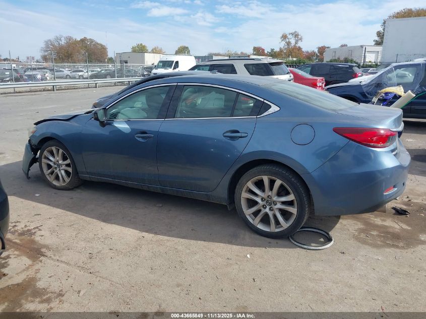 2015 Mazda Mazda6 I Touring VIN: JM1GJ1V56F1221126 Lot: 43665849